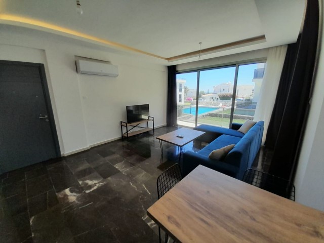 2+1 flat in a complex with pool for sale in Kyrenia/Çatalköy