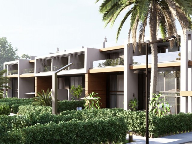 1+1 Loft Flat for Sale by Infinity De Isatis Company / Large Garden / Pool entrance