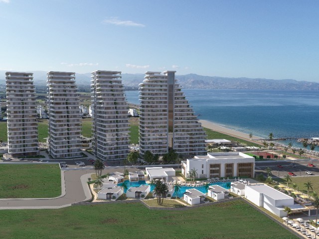 Studiowohnung direkt am Meer in Güzelyurt (4. Etage)