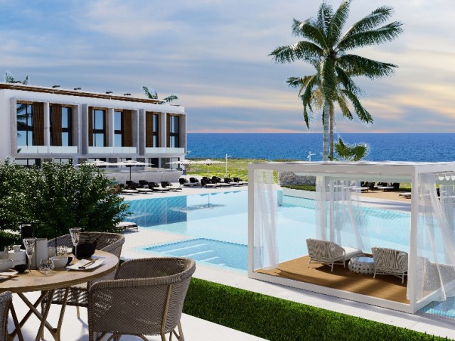 3+1 LUXURY TRIPLEX VILLA SEA FRONT ( 0 to SEA)