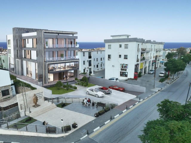 2+1 flats for sale in a central location in Alsancak