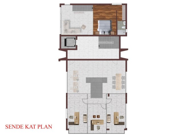 Квартиры 2+1 на продажу в центре Алсанджака