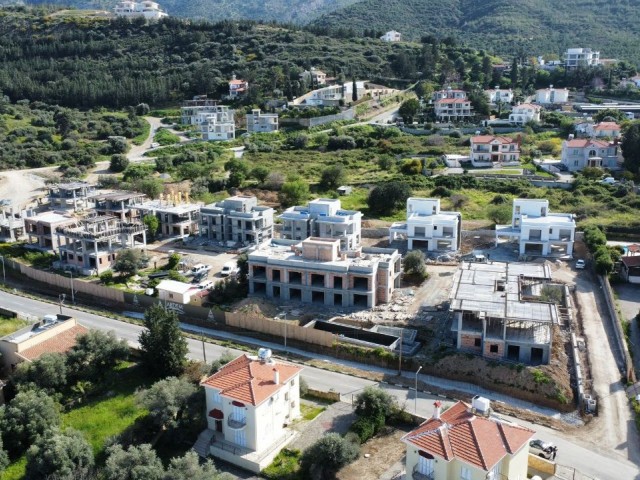 2+1 Flat For Sale With Pool In Yeşiltepe, Kyrenia, Northen Cyprus With Payment Plan