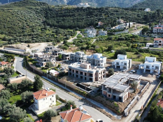 2+1 Flat For Sale With Pool In Yeşiltepe, Kyrenia, Northen Cyprus With Payment Plan