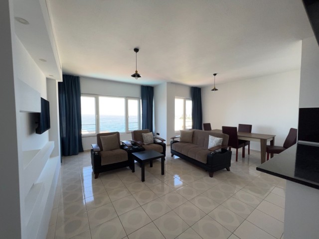 3 bedroom apartment for rent. Kyrenia city center. SEA VIEW