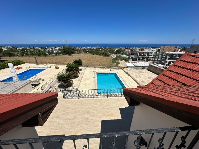 4+1 villa with private pool for sale with sea view