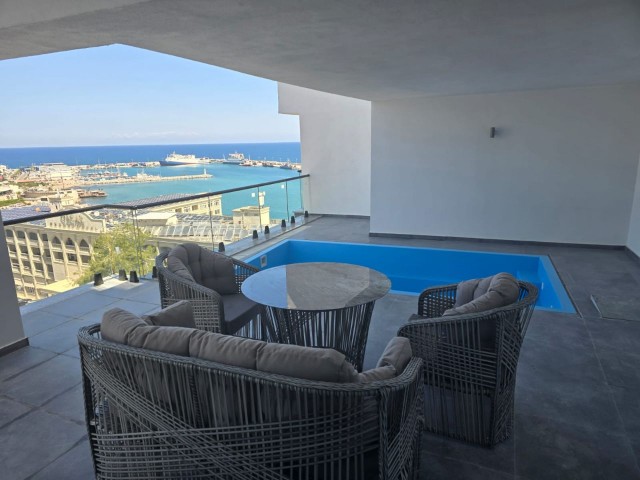 3+1 Wohnung zur Miete in Kyrenia's Prestige-Komplex