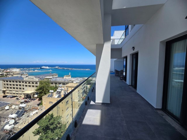 3+1 Wohnung zur Miete in Kyrenia's Prestige-Komplex