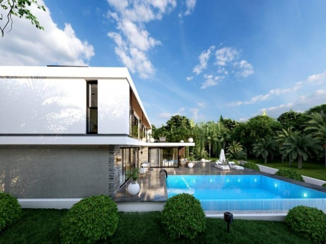 Moderne Design-Luxusvilla zum Verkauf in der Nähe des Meeres