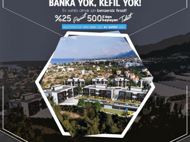 Flat For Sale in Alsancak, Kyrenia