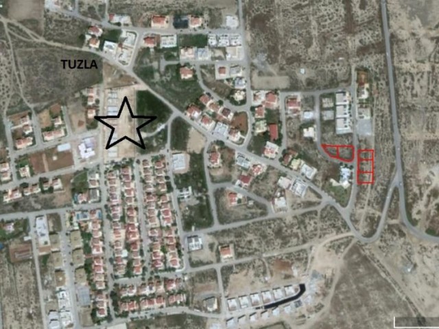 LAND PLOTS FOR SALE IN TUZLA, FAMAGUSTA DEC ** 