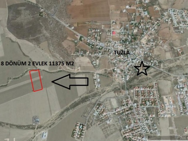 8 DECADES OF LAND FOR SALE IN TUZLA, FAMAGUSTA