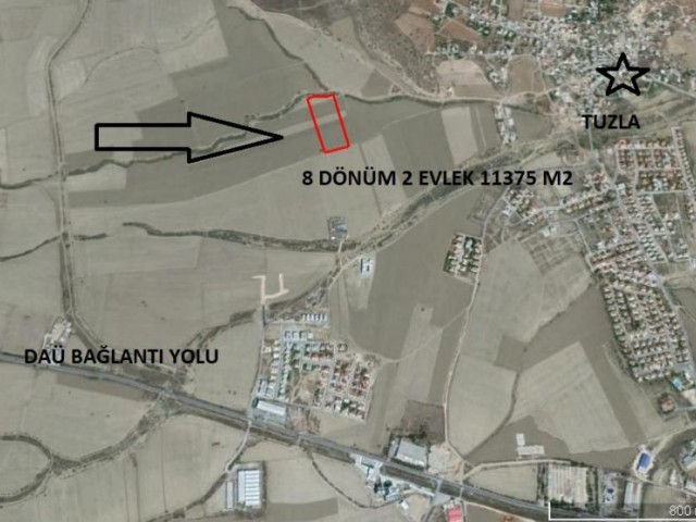 8 DECADES OF LAND FOR SALE IN TUZLA, FAMAGUSTA