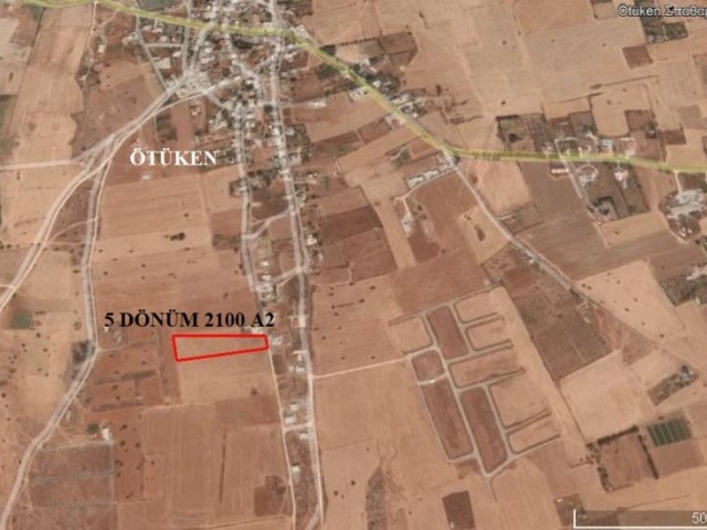 5 acres of land for sale in İSKELE ÖTÜKEN ** 