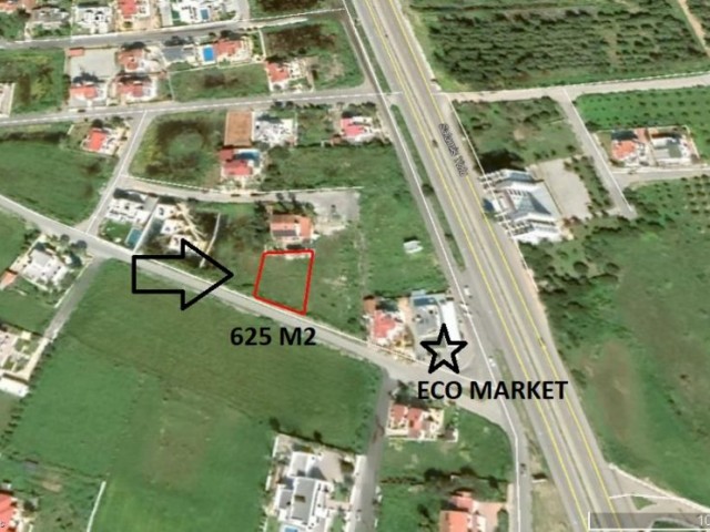 625 M2 LAND FOR SALE IN YENİBOĞAZİÇİ VILLAGE OF GAZİMAĞUSA ** 