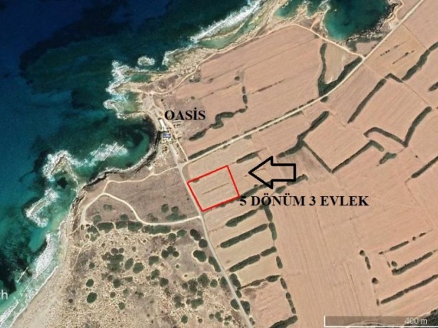 5.5 acres of land for sale in İSKELE DİPKARPAZ ** 