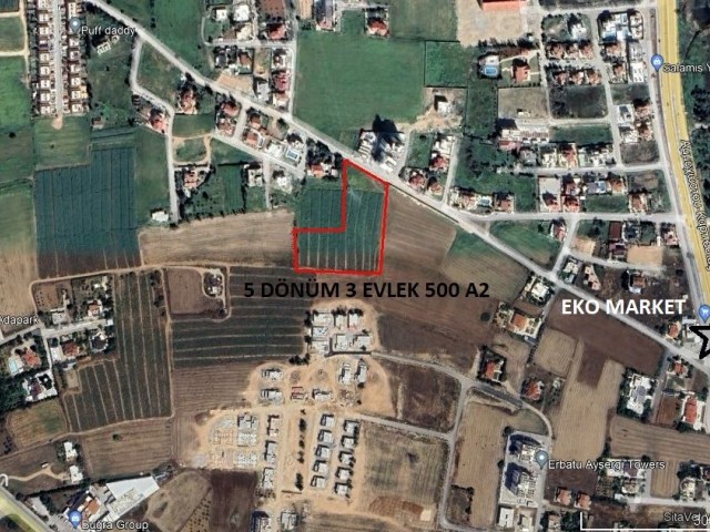 4 acres of land for sale in GAZİMAĞUSA YENİBOĞAZİÇİ ** 