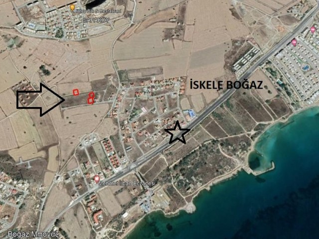 Residential Zoned Plot For Sale in Boğaztepe - Monarga, Iskele