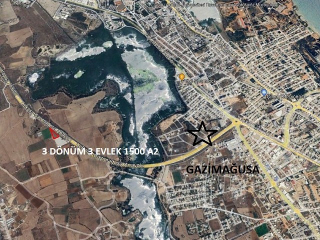 3.5 DECLAR LAND FOR SALE ON FAMAGUSTA NICOSIA HIGHWAY