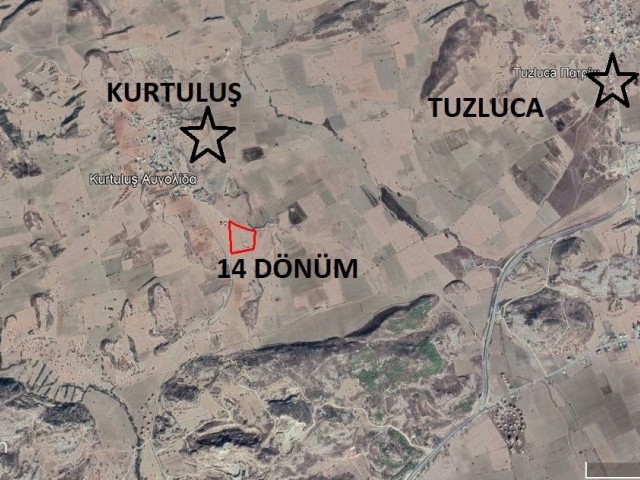 10 DECADES OF LAND FOR SALE IN İSKELE TUZLUCA