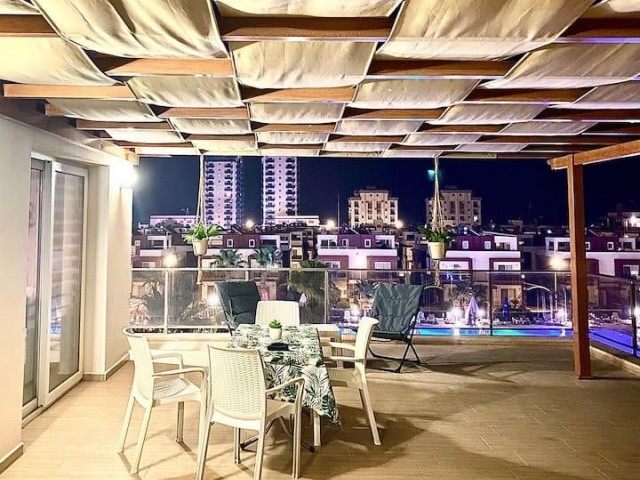 İSKELE LONGBEACH 1 YATAK ODALI PENTHOUSE DAİRE