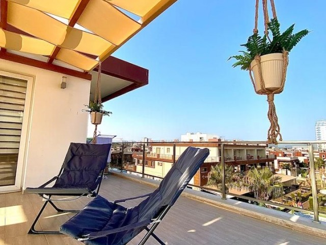 İSKELE LONGBEACH 1 YATAK ODALI PENTHOUSE DAİRE