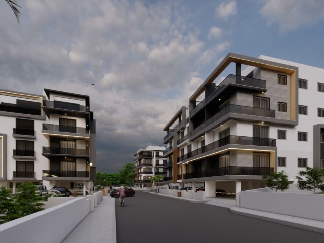 3+1 RESIDENTIAL APARTMENTS FOR SALE IN THE CENTER OF CKTC GUINEA WITH TURKISH COB ** 