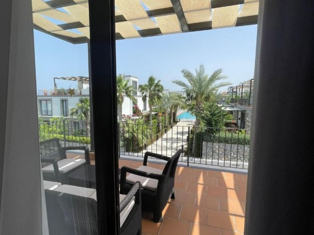 Flat for rent 3+1 penthouse Natura Site private terrace Nature, sea and pool view