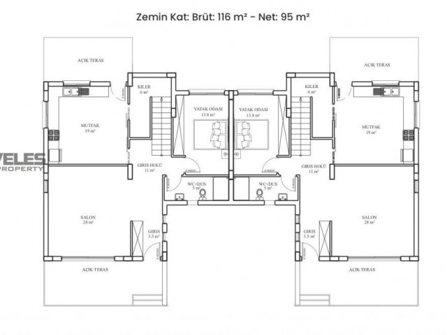 Villa Kaufen in Yeni Boğaziçi, Famagusta