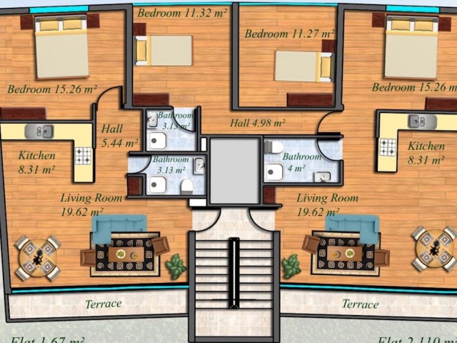 SA-344 Wohnung in einem Komplex mit eigener Kirche