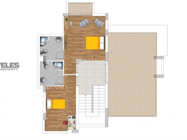 SV-382 Three Bedroom Villa in Karmi