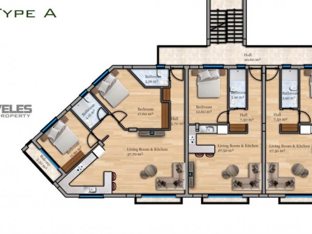 SA-2244 Apartment in a new project