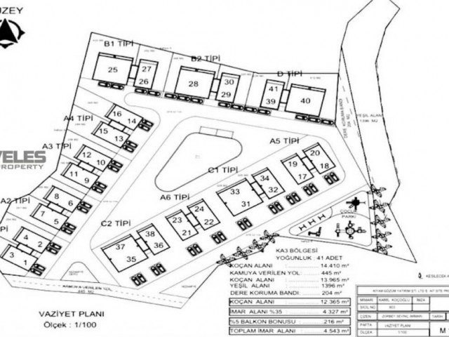 SA-2264 آپارتمان 2 1 در Catalkoy