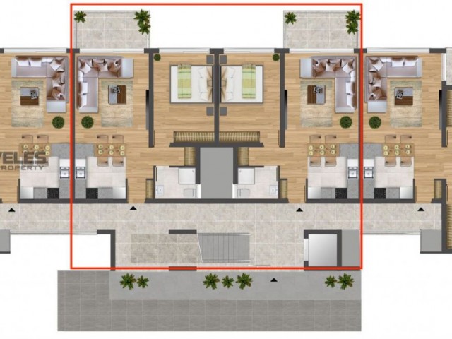 SA-1160 آپارتمان 1 1 در یک ساختمان بلند در لانگ بیچ