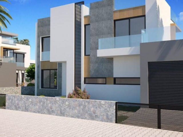 SV-464 Villa 4 1 in a new complex in Karsiyaka