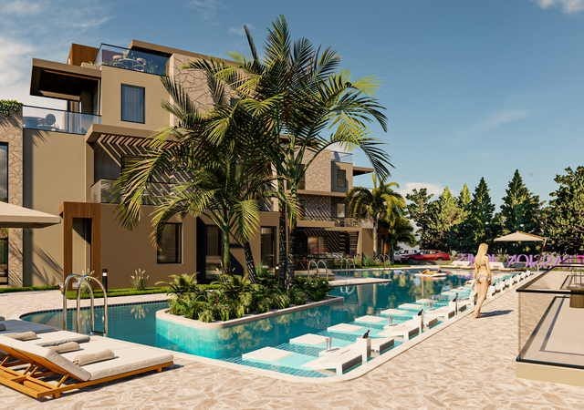 3+1 private Maisonette-Villa mit 400 m2 Grundstücksfläche