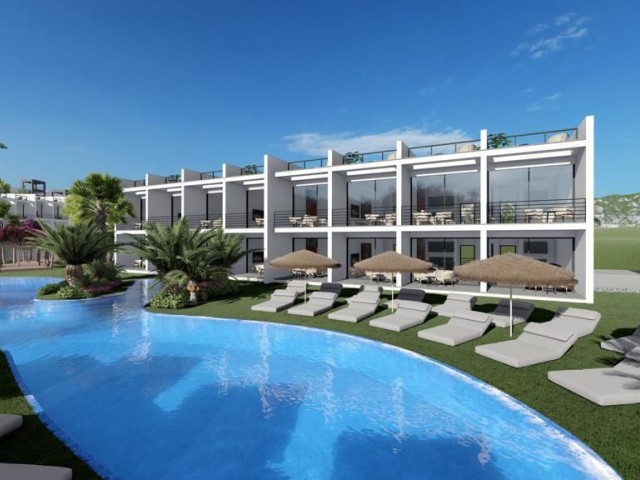 43 m² große Luxus-Studiowohnung in Bahçeli
