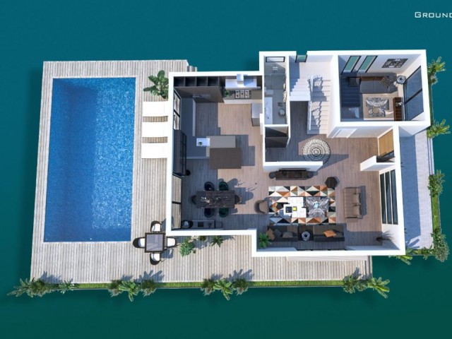 4 + 1 Villas FOR SALE in Kyrenia Chatalkoy ** 