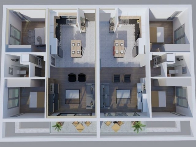 2+1 Apartments with TURKISH COB for Sale in Yenikent, Nicosia ** 