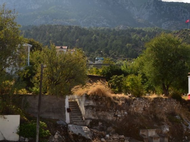 Girne Lapta 3+1 mustakil ev (üst kat). Koçan hazır.