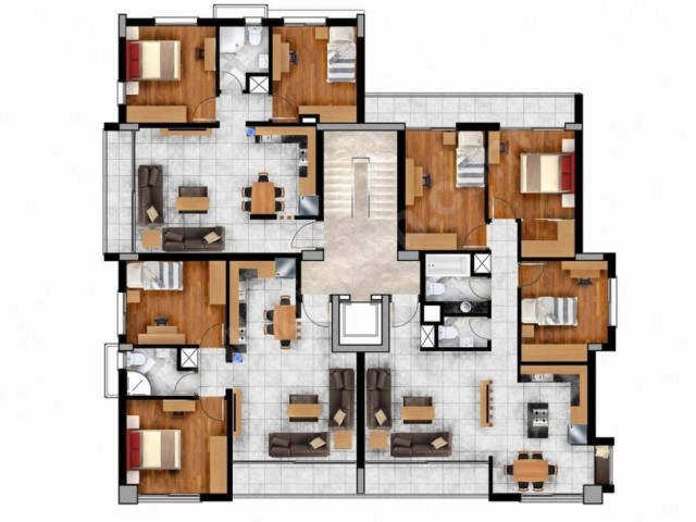 Flat For Sale in Küçük Kaymaklı, Nicosia