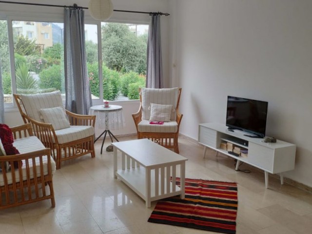 2 + 1 APARTMENTS FOR RENT WITH FULL EQUIPMENT ON A SITE WITH A POOL IN KYRENIA ALSANCAK!!! ** 