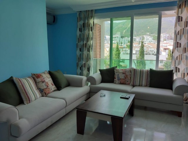 LUXURY FURNISHED 2+1 PENTHOUSE WITH MOUNTAIN and SEA VIEWS IN THE CENTER OF KYRENIA!!! ** 