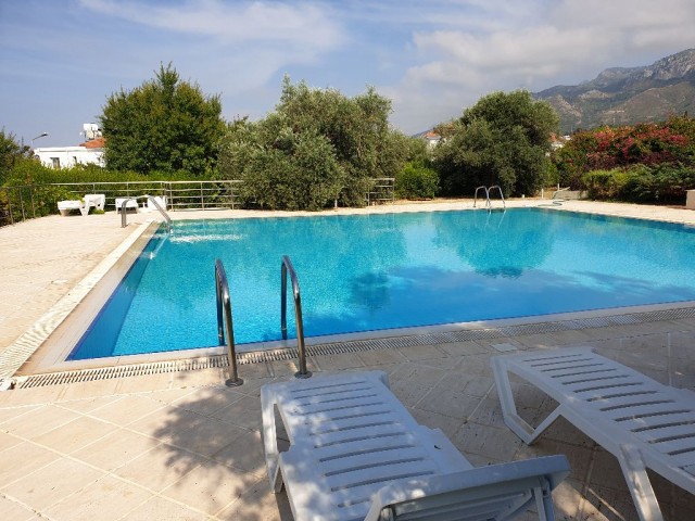 2 + 1 FURNISHED VILLA WITH A SHARED POOL, MOUNTAIN and SEA VIEWS VERY CLOSE TO ESK IN OZANKOY! ** 