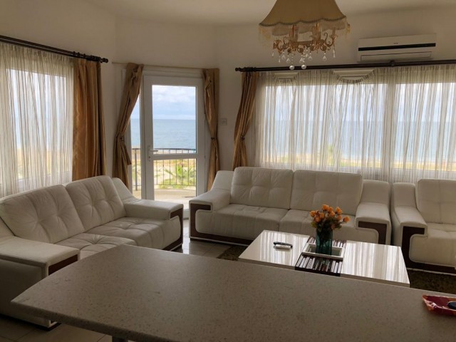 3+1 FULLY FURNISHED LUXURY APARTMENT WITH SEA VIEWS ON THE LAPTA WALKWAY! ** 