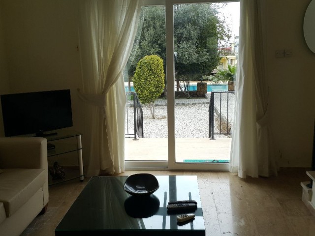 FURNISHED 1+1 BUNGALLOW IN BELLAPAIS, KYRENIA IN A COMPLETE WITH COMMON POOL!!! ** 