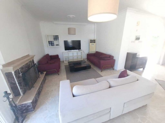 3+1 DETACHED VILLA WITH WIDE GARDEN AND FULLY FURNISHED IN KARAOĞLANOĞLU ** 