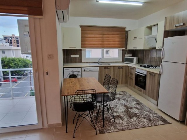 NEW FULLY FURNISHED 2+1 LUXURIOUS FLAT IN THE CENTER OF KYRENIA IN A NEW BUILDING