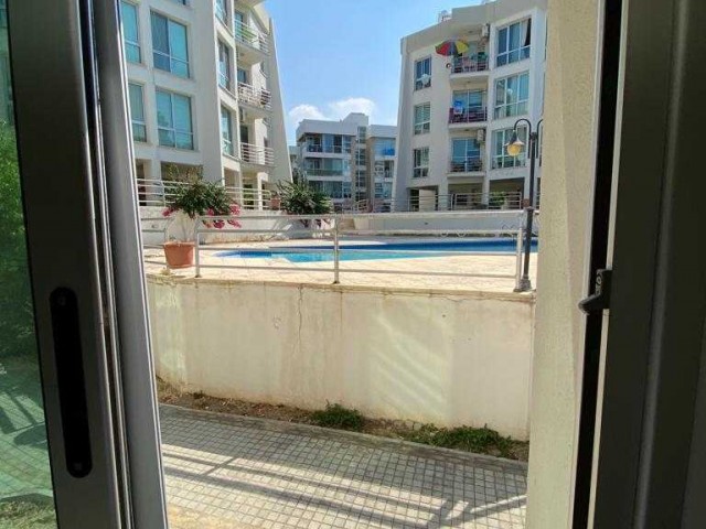 2+1 Furnished Flat in the Center of Kyrenia in a Complex with Pool