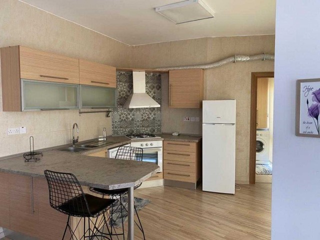 2+1 Furnished Flat in the Center of Kyrenia in a Complex with Pool